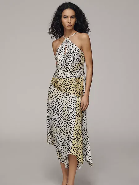 Animal Print Slip Dress